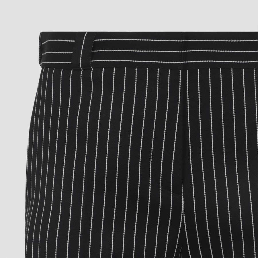 Tom Ford Tom Ford Striped Wool Chino Pants, view 5