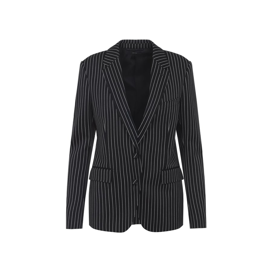 Tom Ford Tom Ford Striped Wool Barathea Jacket, view 2
