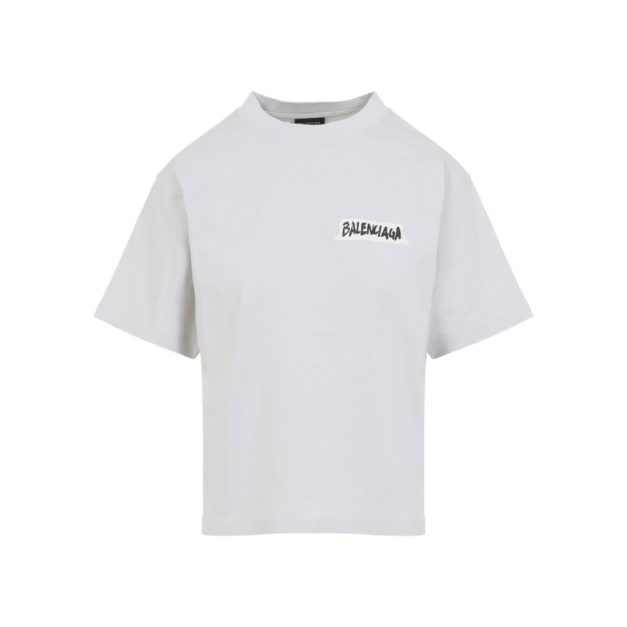 Balenciaga Balenciaga Medium Fit T-Shirt, view 2
