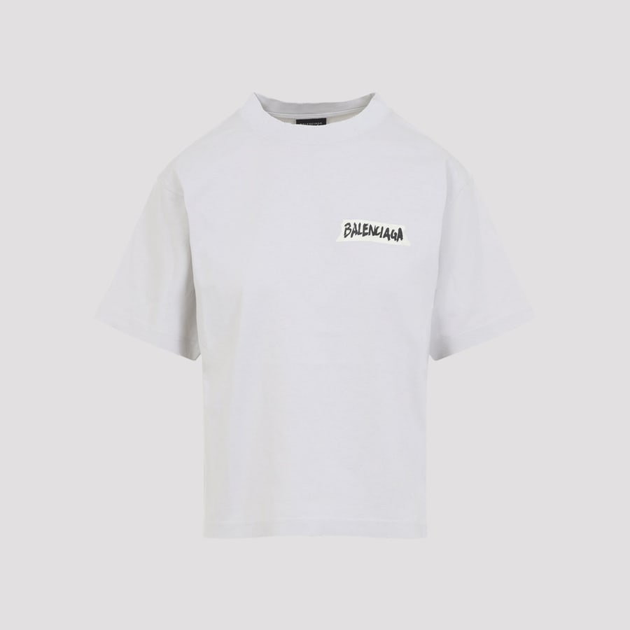 Balenciaga Balenciaga Medium Fit T-Shirt, view 3
