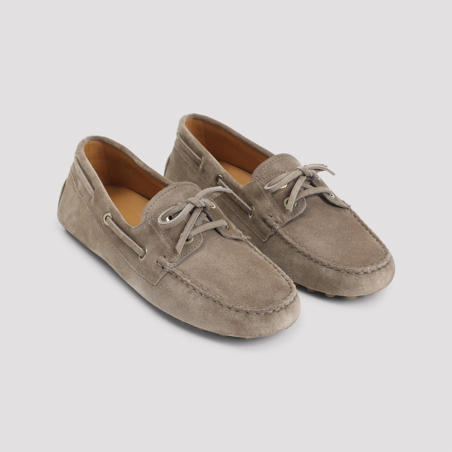 Tod's Tod`s Suede Leather Loafers, view 5