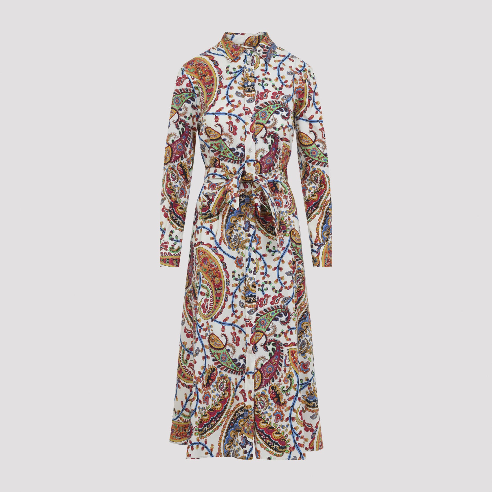 Etro Etro Belted Midi Dress