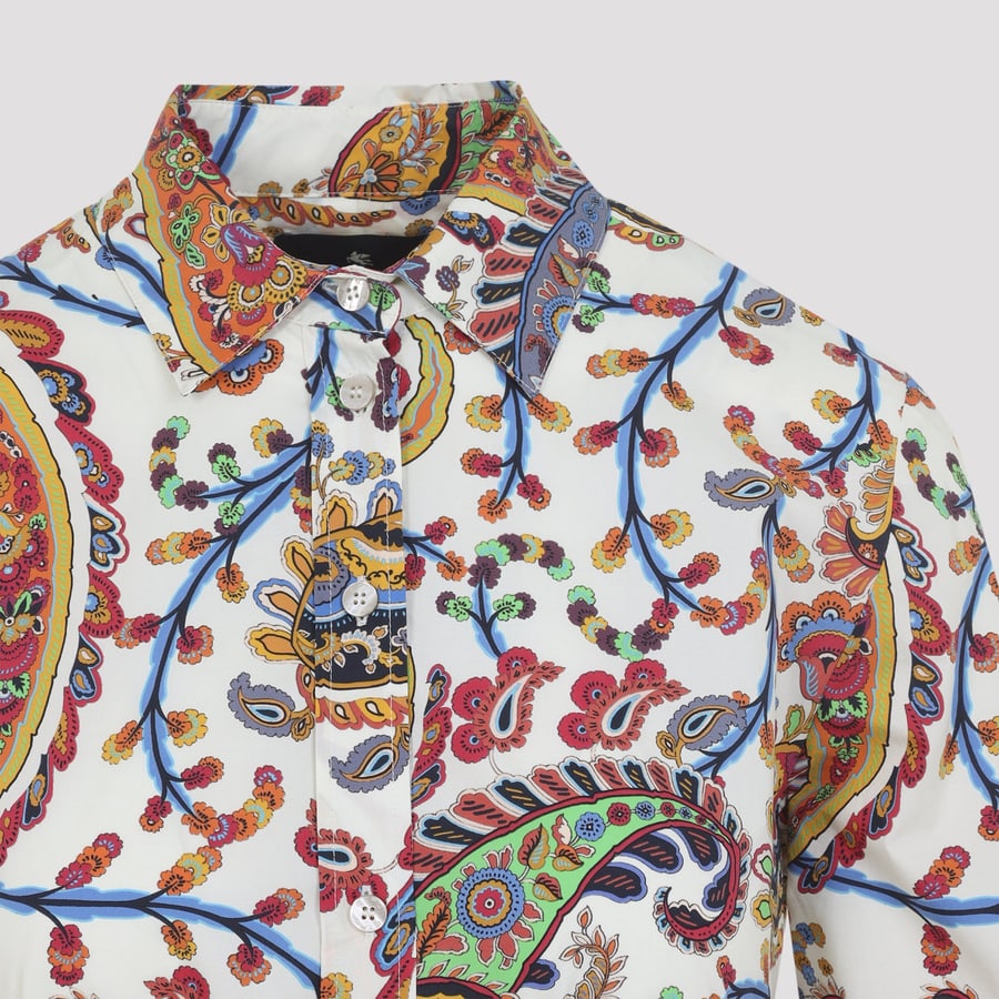 Etro Etro Belted Midi Dress, view 6