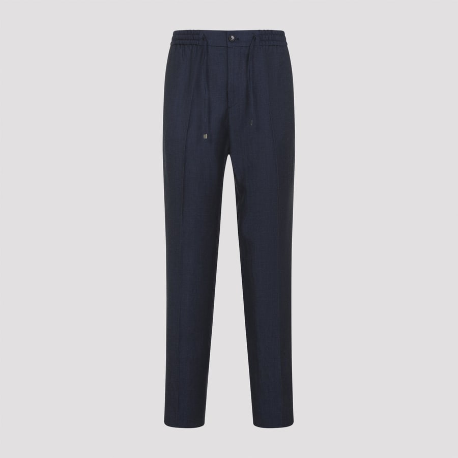 Etro Etro Wool and Linen Pants, view 3