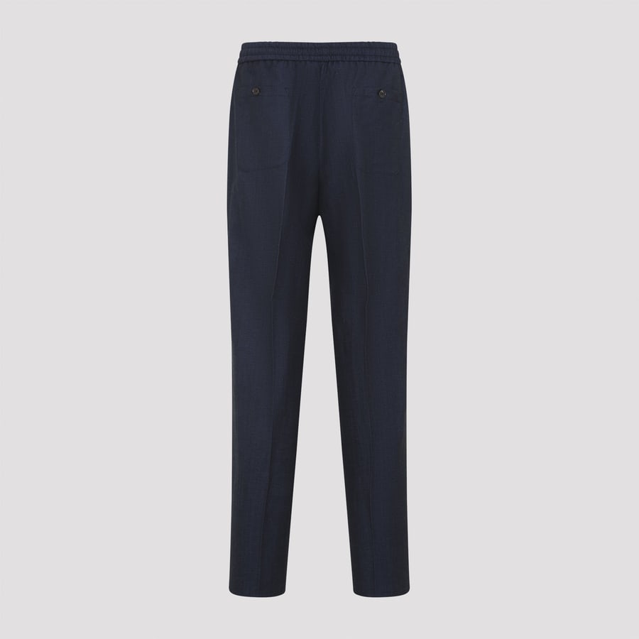 Etro Etro Wool and Linen Pants, view 4