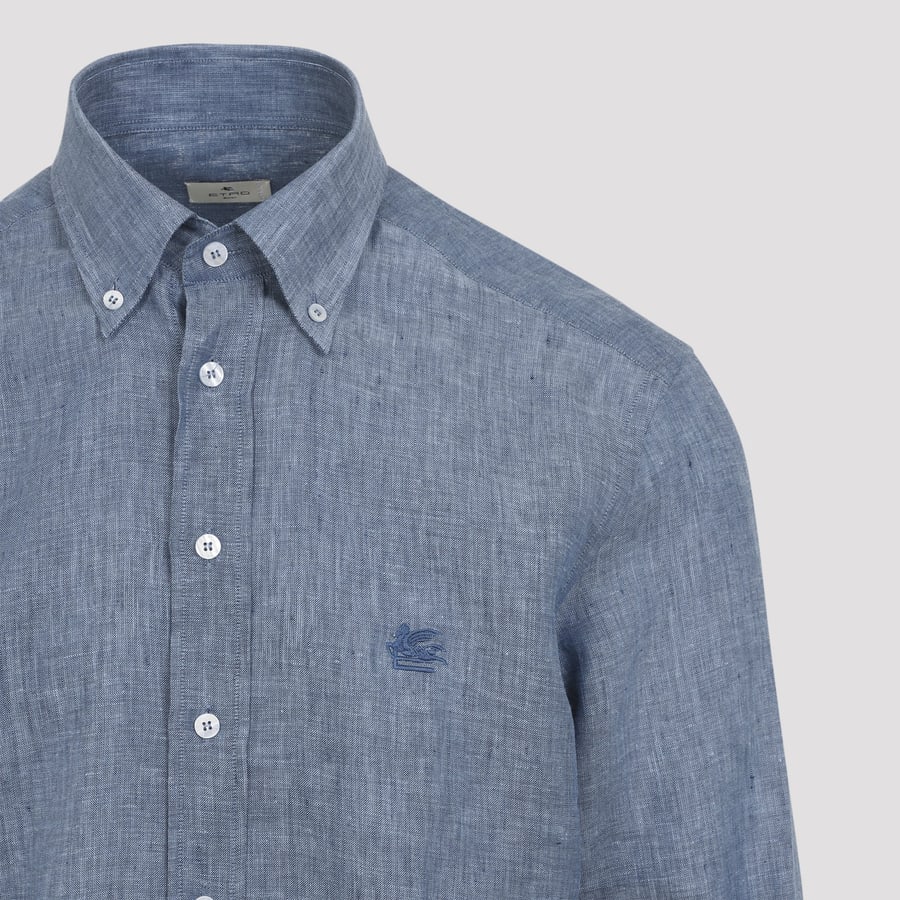 Etro Etro Roma Logo Shirt, view 5