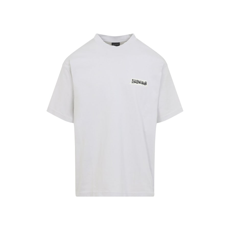 Balenciaga Balenciaga Medium Fit T-Shirt, view 2