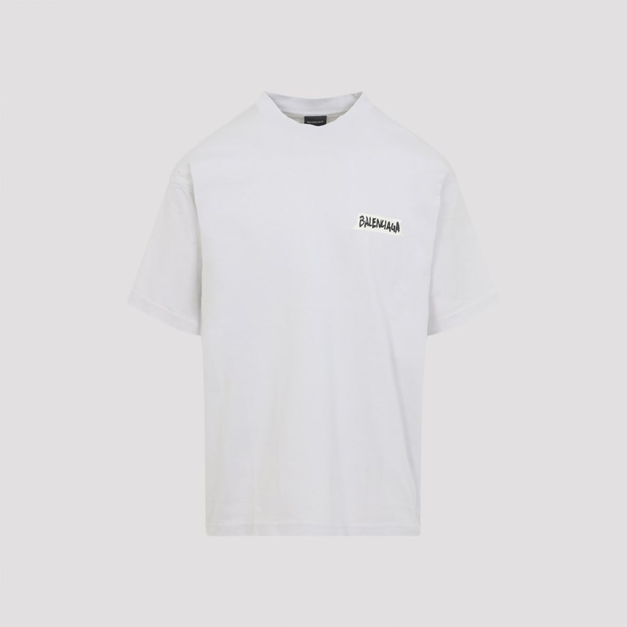 Balenciaga Balenciaga Medium Fit T-Shirt, view 3