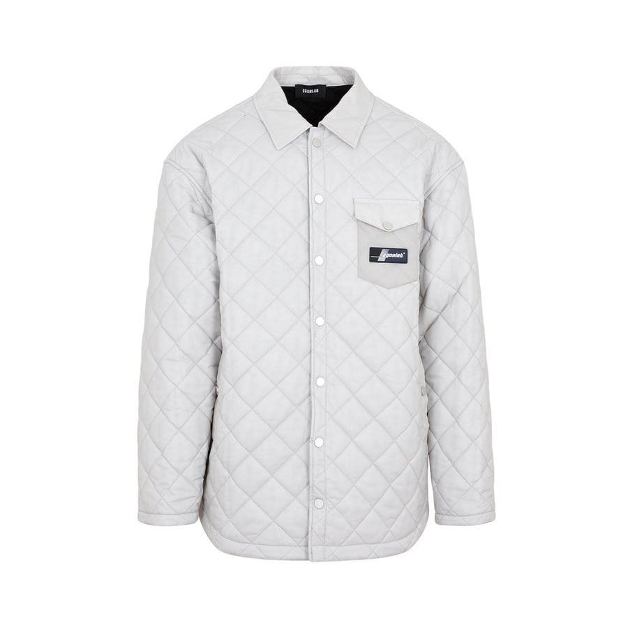 EGONLAB Egonlab Quilted Shirt, view 2