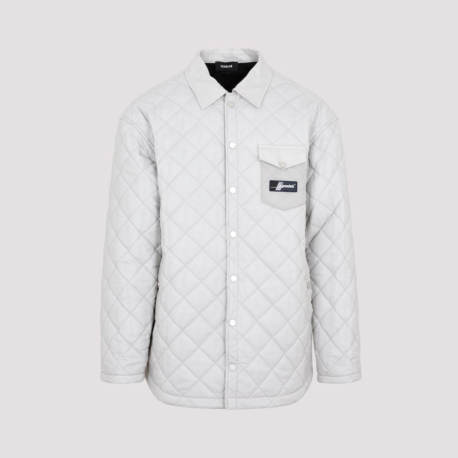 EGONLAB Egonlab Quilted Shirt, view 3