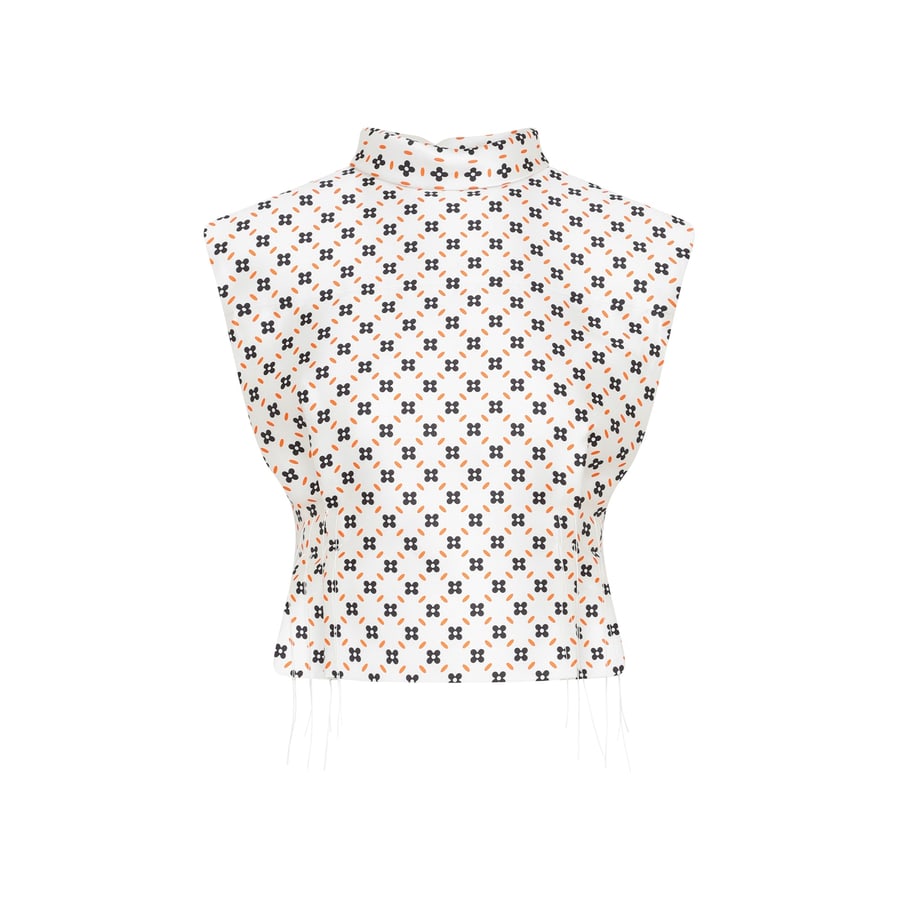 LANVIN Lanvin Cropped Sleeveless Top, view 2