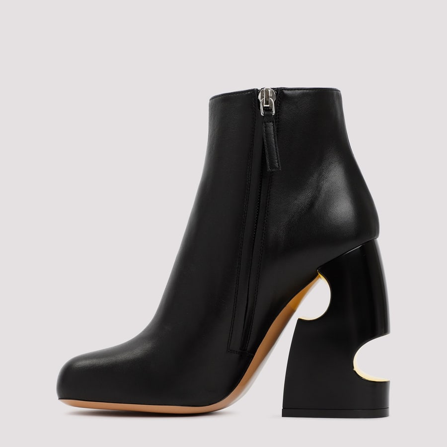Off-White Off White Pop Bulky Nappa Ankle Boot, view 4