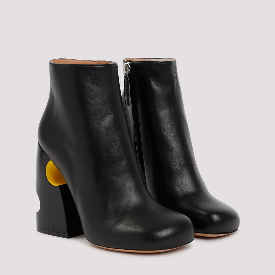 Off-White Off White Pop Bulky Nappa Ankle Boot, view 5