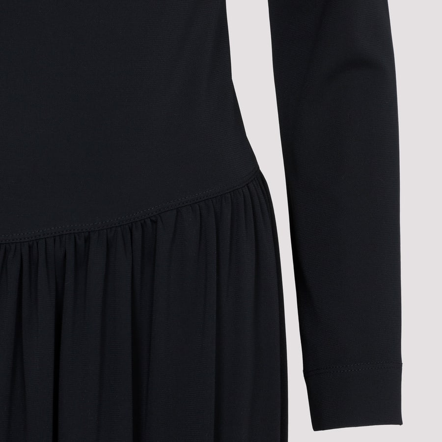LANVIN Lanvin LS Drape Midi Dress, view 5