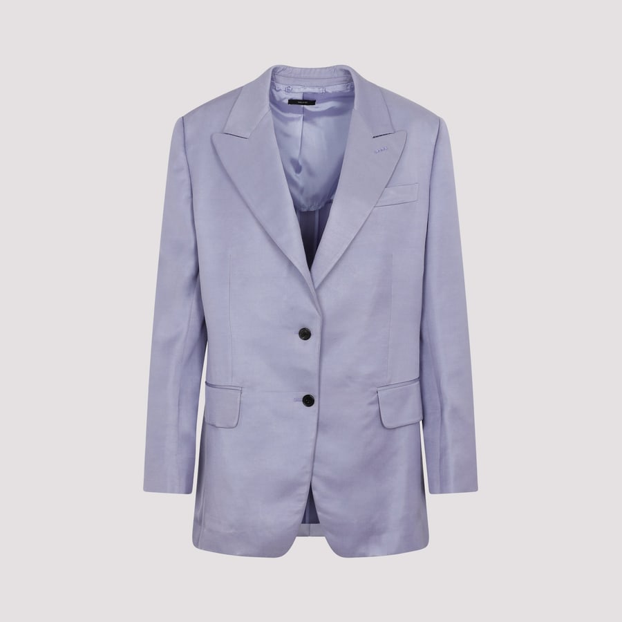 Tom Ford Tom Ford Soft Fluid Twill Boyfriend Jacket