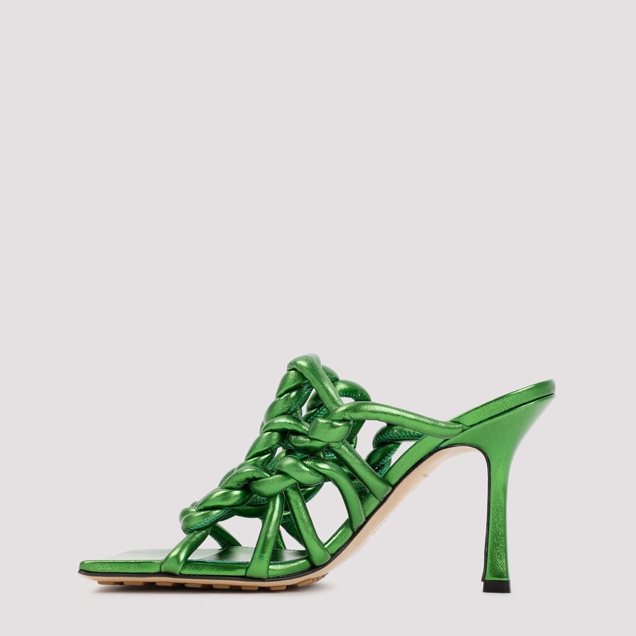 Bottega Veneta Bottega Veneta Stretch Mule Sandals, view 4