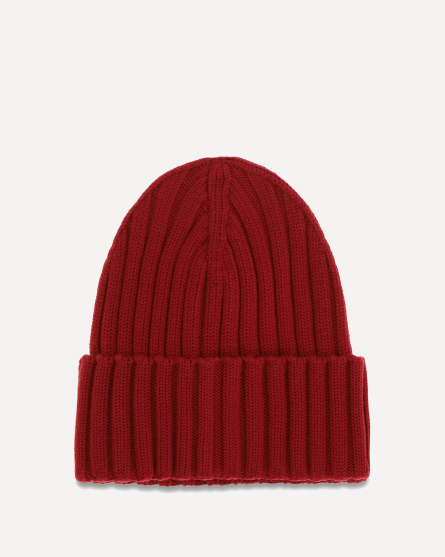 Moncler Wool Beanie with logo, view 2