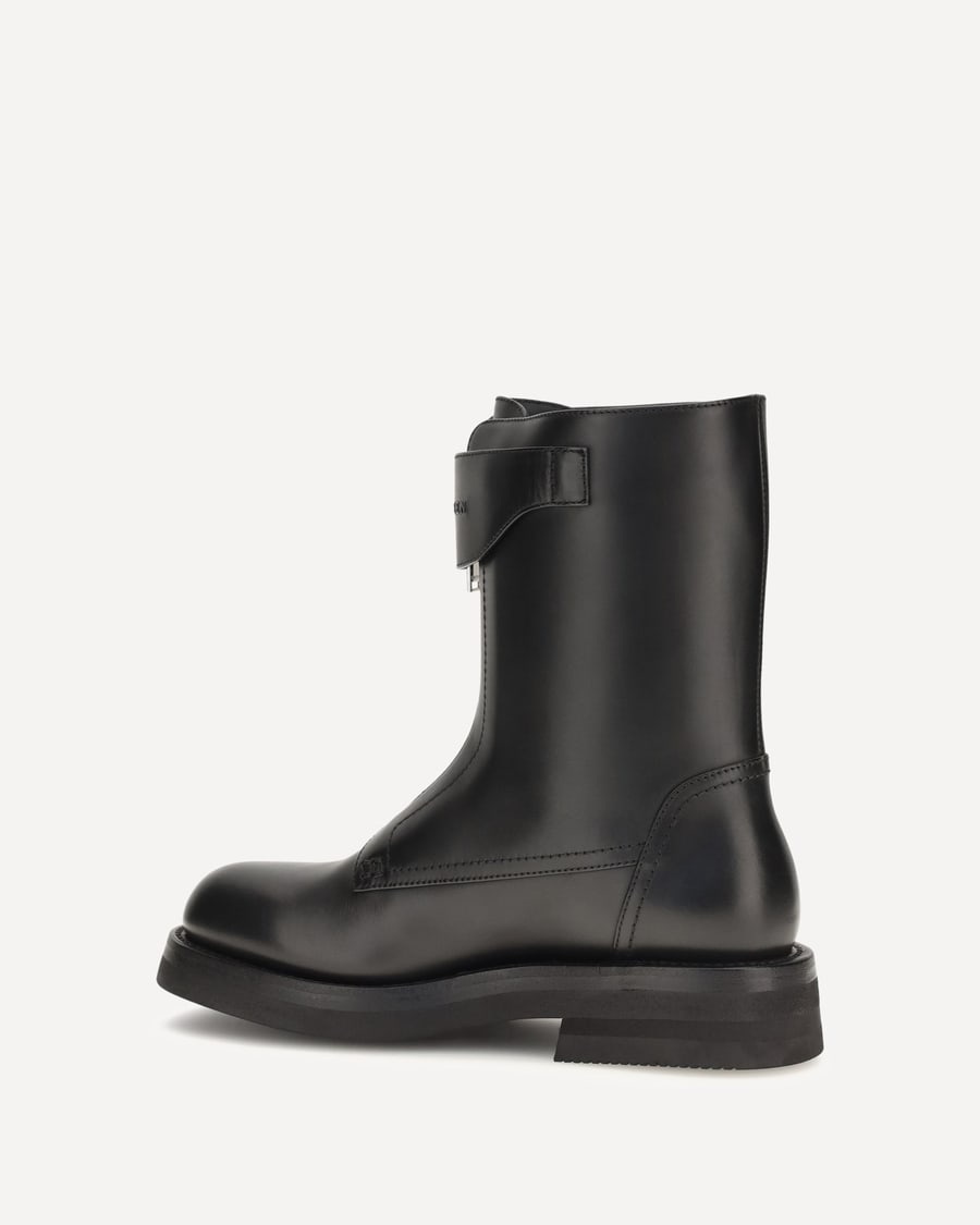 Alexander McQueen Leather Boots, view 2
