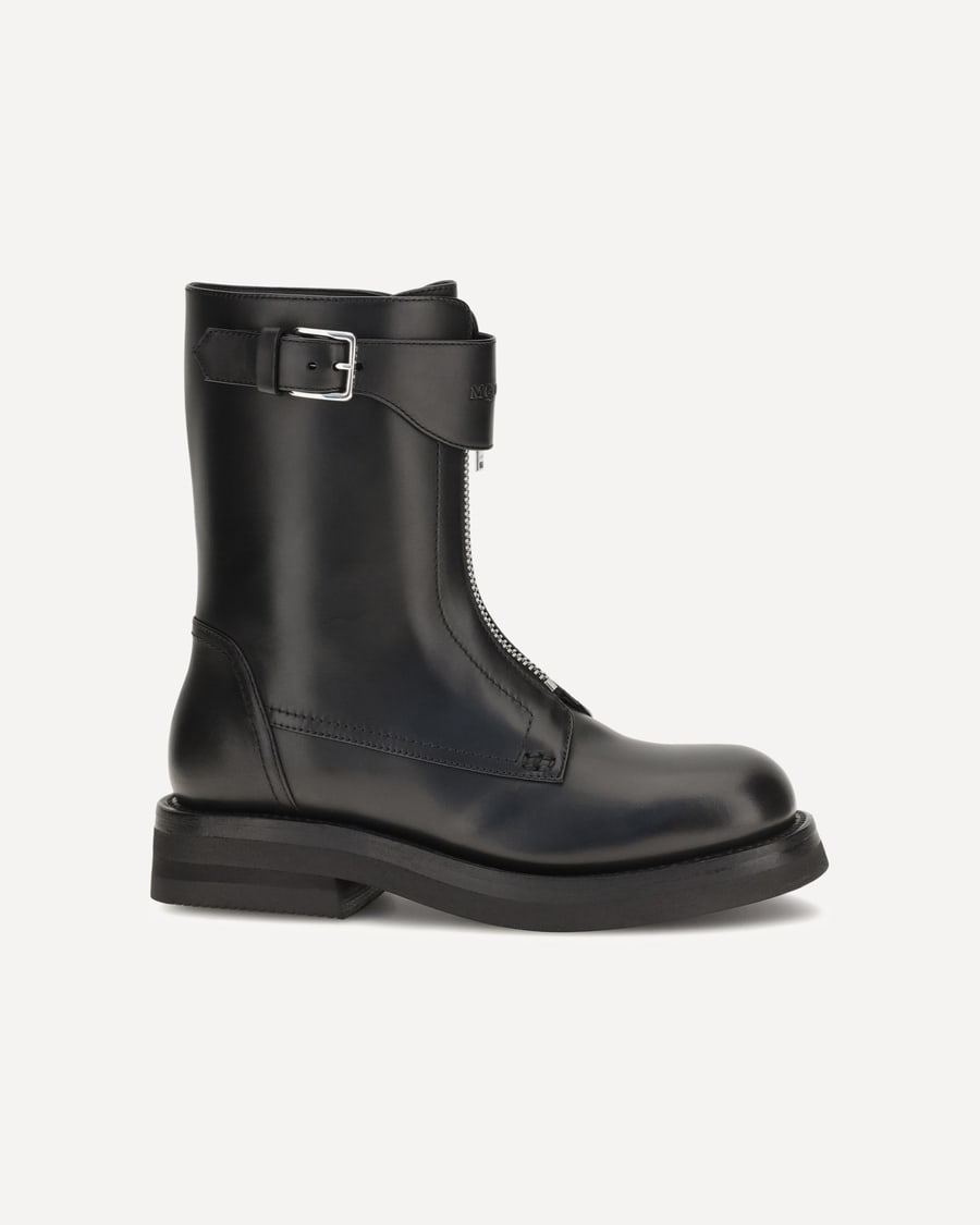 Alexander McQueen Leather Boots, view 3