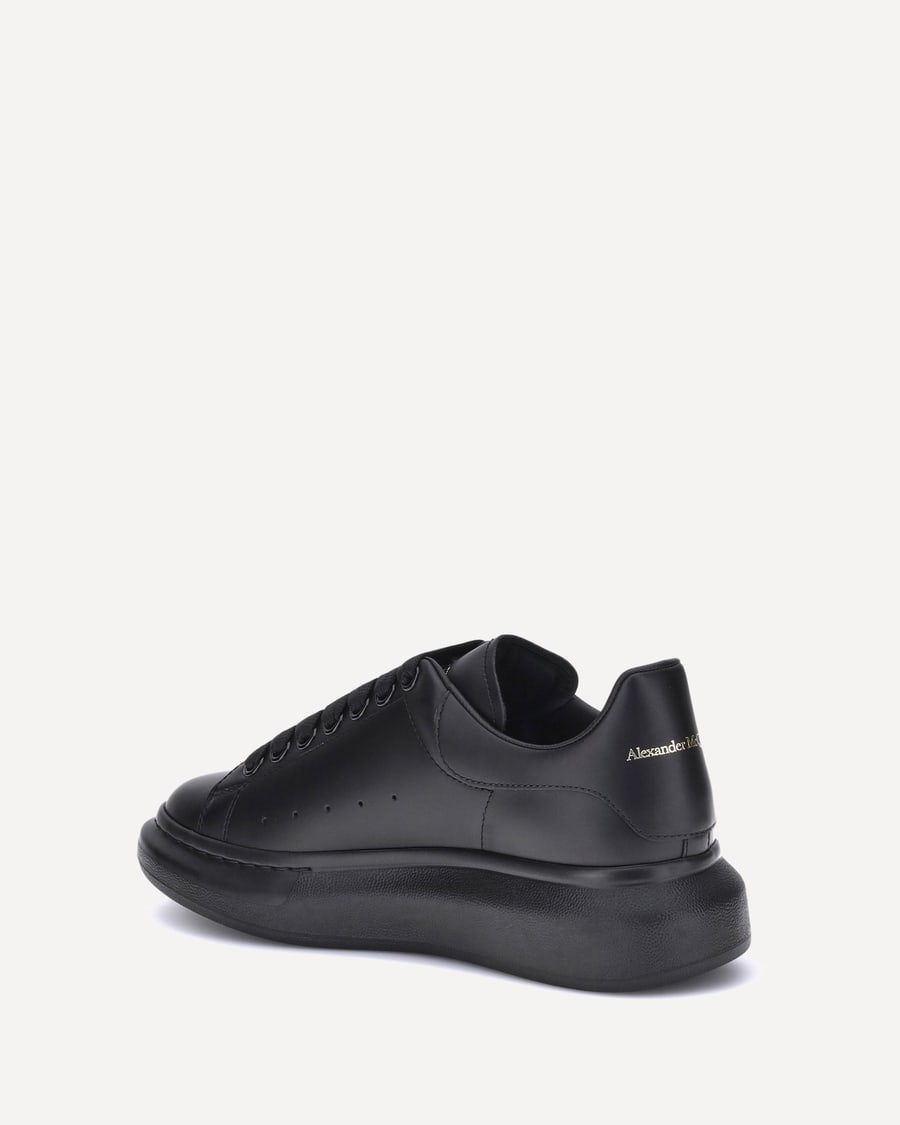 Alexander McQueen Leather Sneakers, view 2