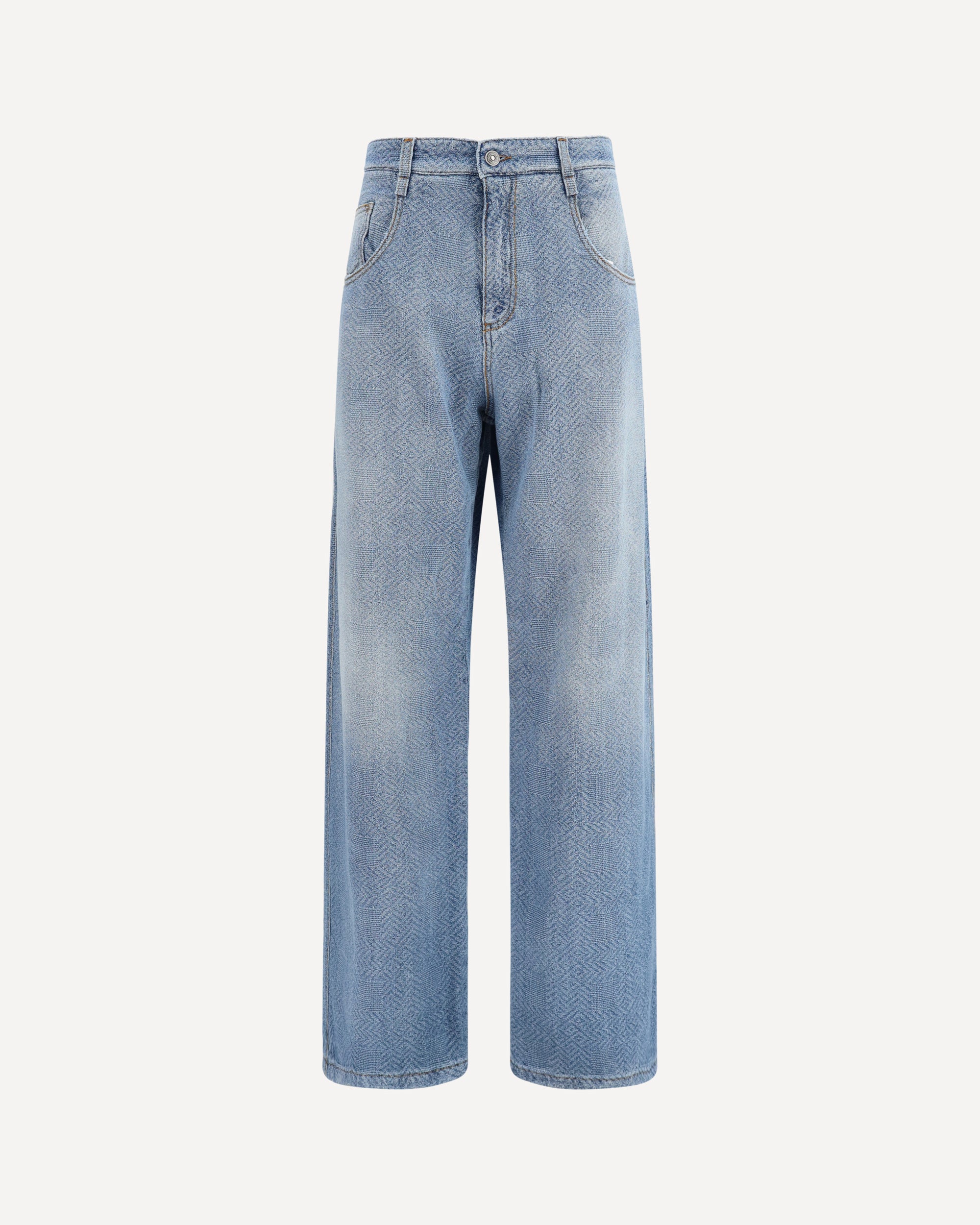 ERMANNO SCERVINO Baggy Jeans in pure cotton