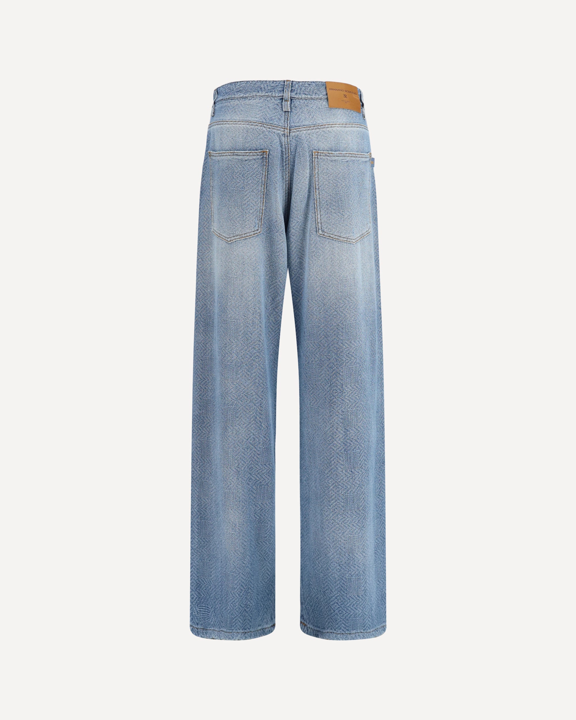 ERMANNO SCERVINO Baggy Jeans in pure cotton, view 2