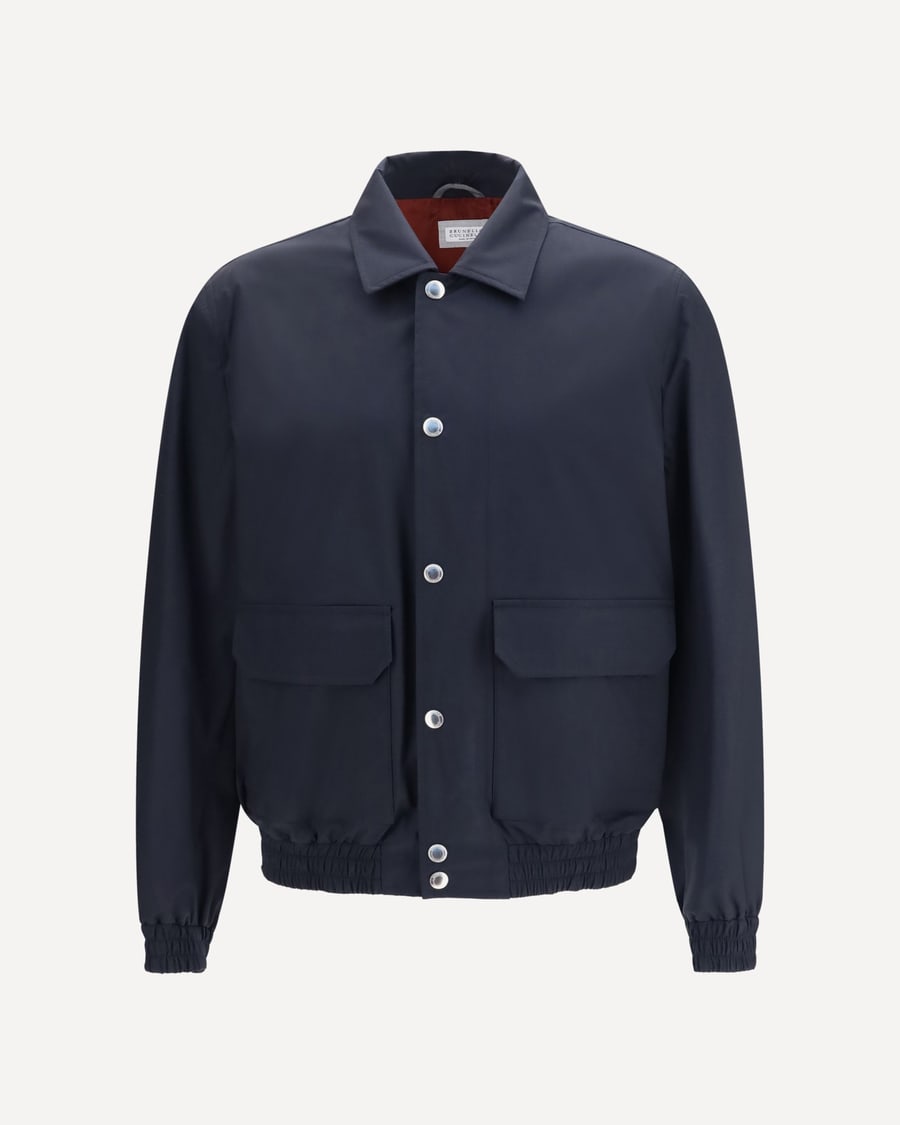 Brunello Cucinelli Silk and wool Jacket