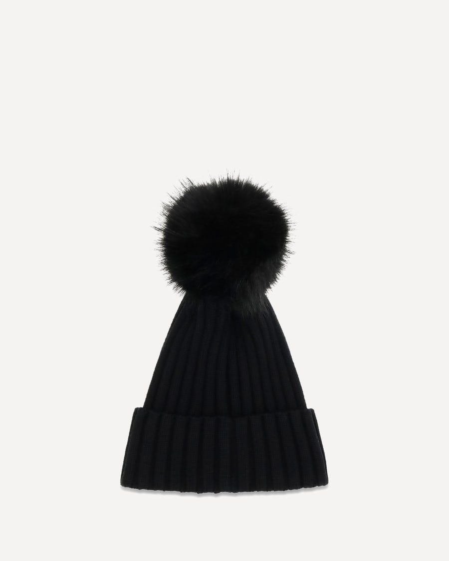 Moncler Wool Hat with pon pon, view 2