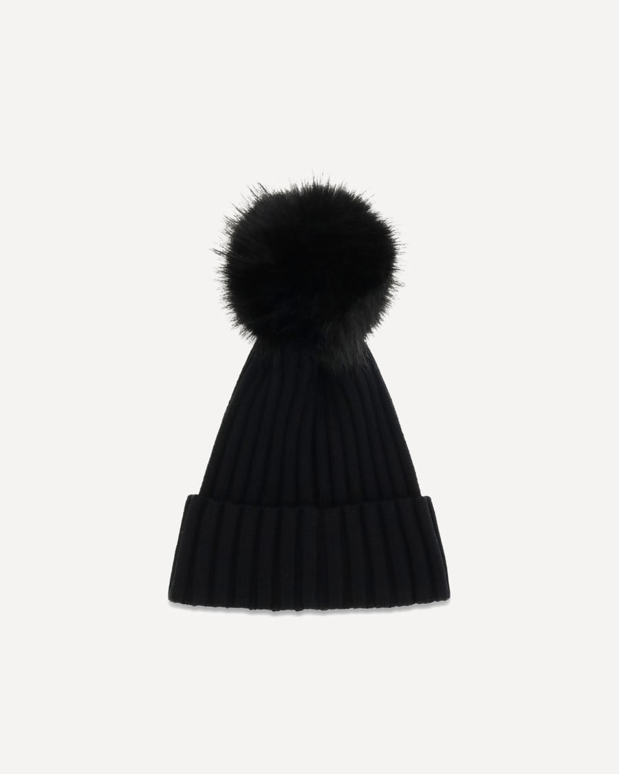 Moncler Wool Hat with pon pon, view 4