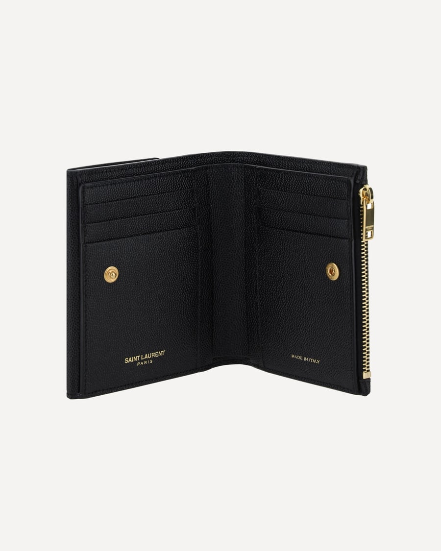 Saint Laurent Cassandre leather Wallet, view 5