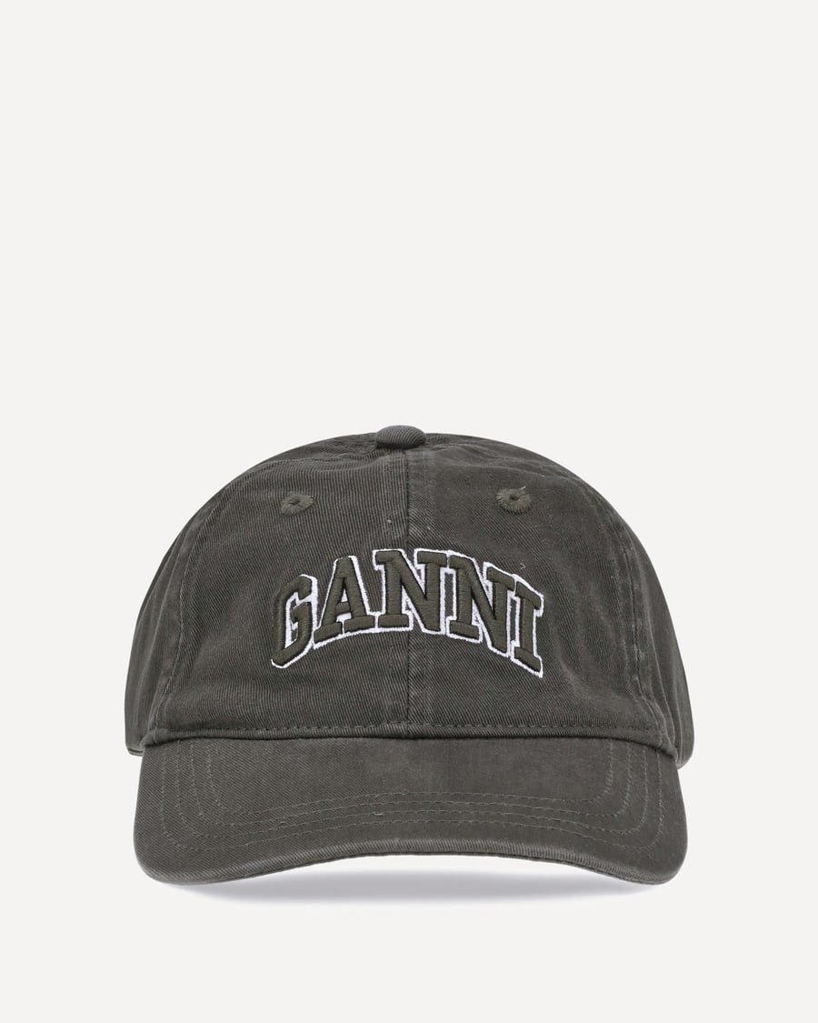 Ganni Logo Baseball Cap
