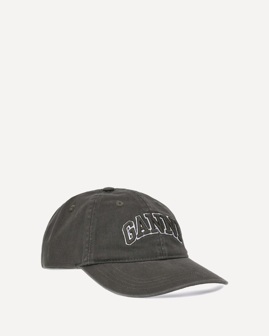 Ganni Logo Baseball Cap, view 2