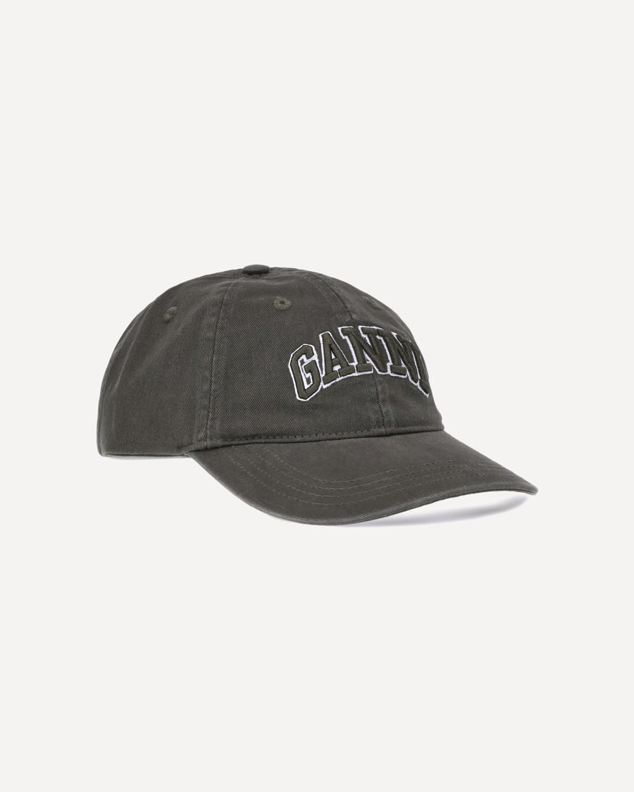 Ganni Logo Baseball Cap, view 4