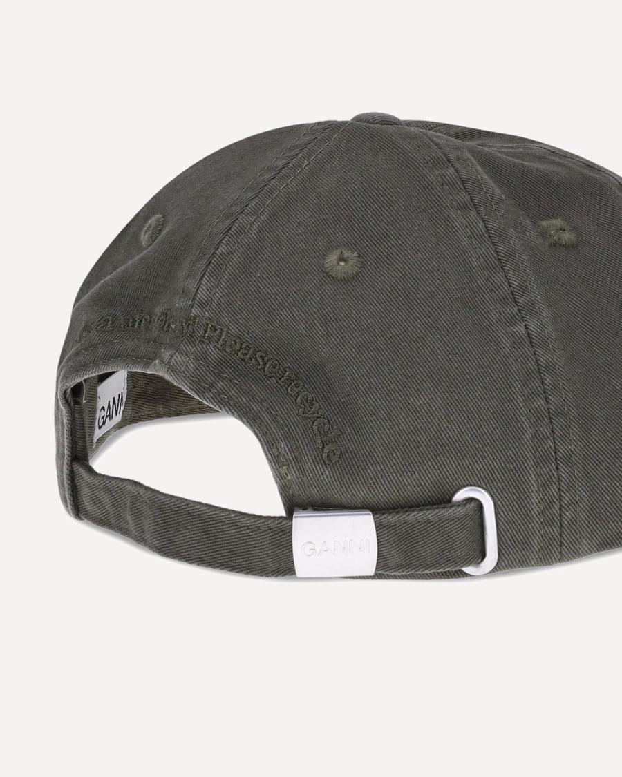 Ganni Logo Baseball Cap, view 5