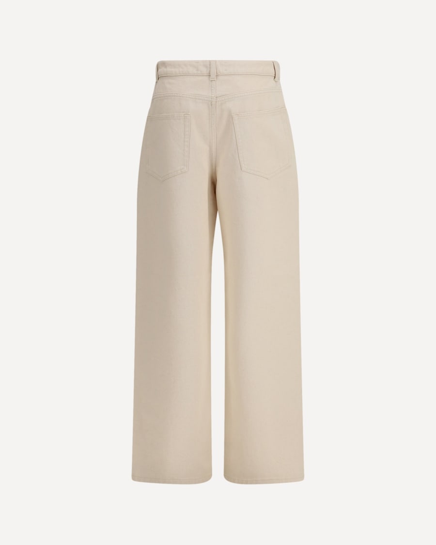 ROHE Wide-leg cotton Jeans, view 2