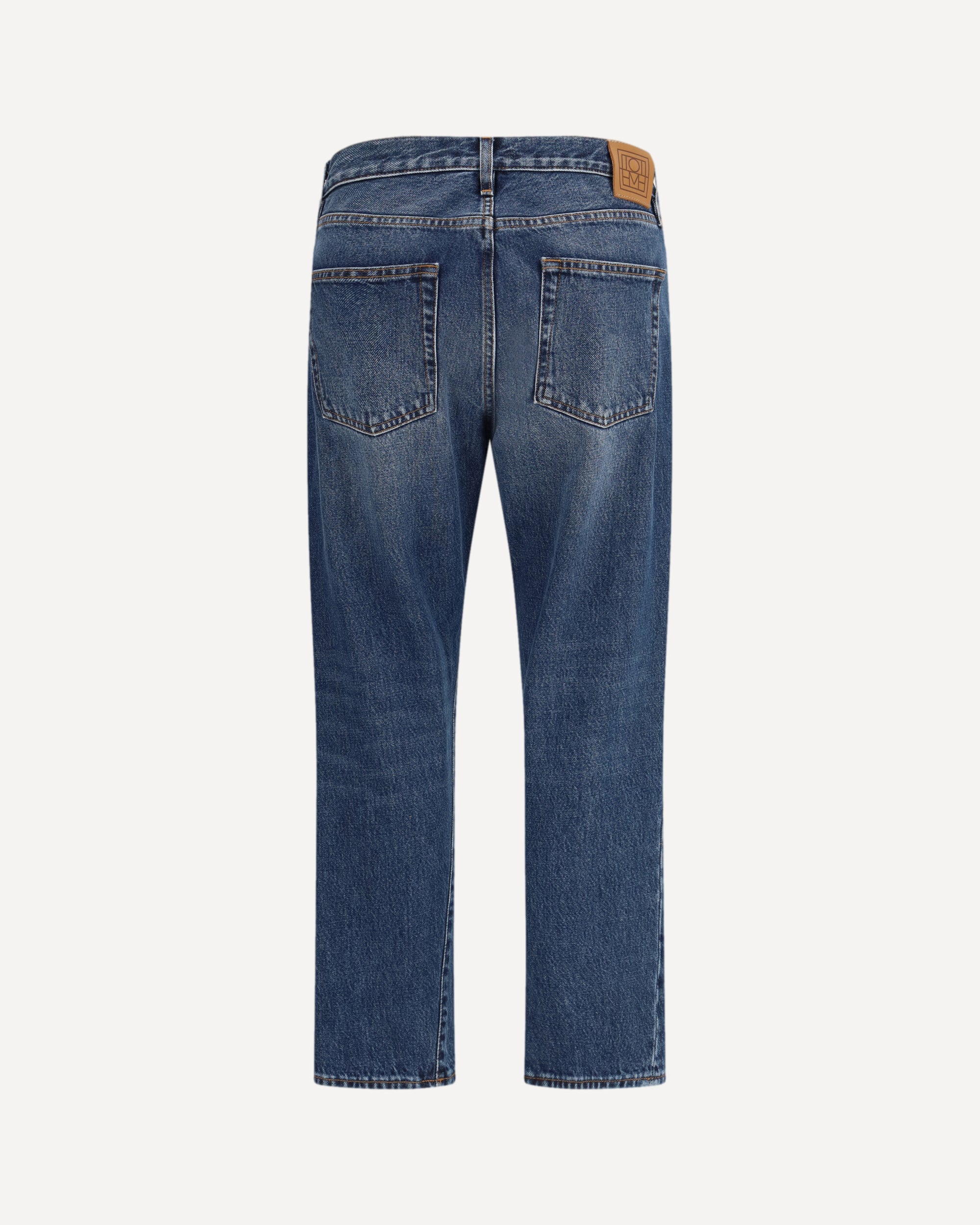Toteme Washed Twisted Seam Jeans, view 2