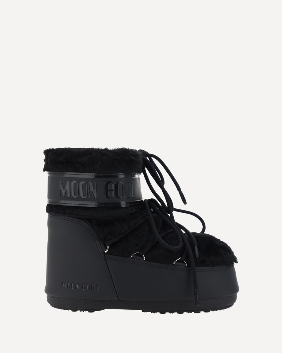 MOON BOOT Icon Low Faux Fur Boots