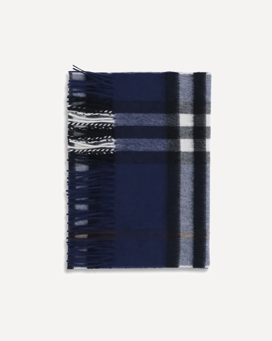 Burberry Cashmere Check pattern Scarf, view 3