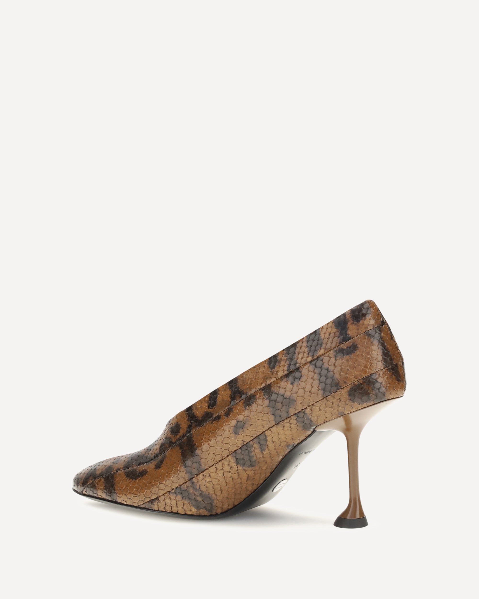 PROENZA SCHOULER Tee Pieced python-print Pumps, view 2
