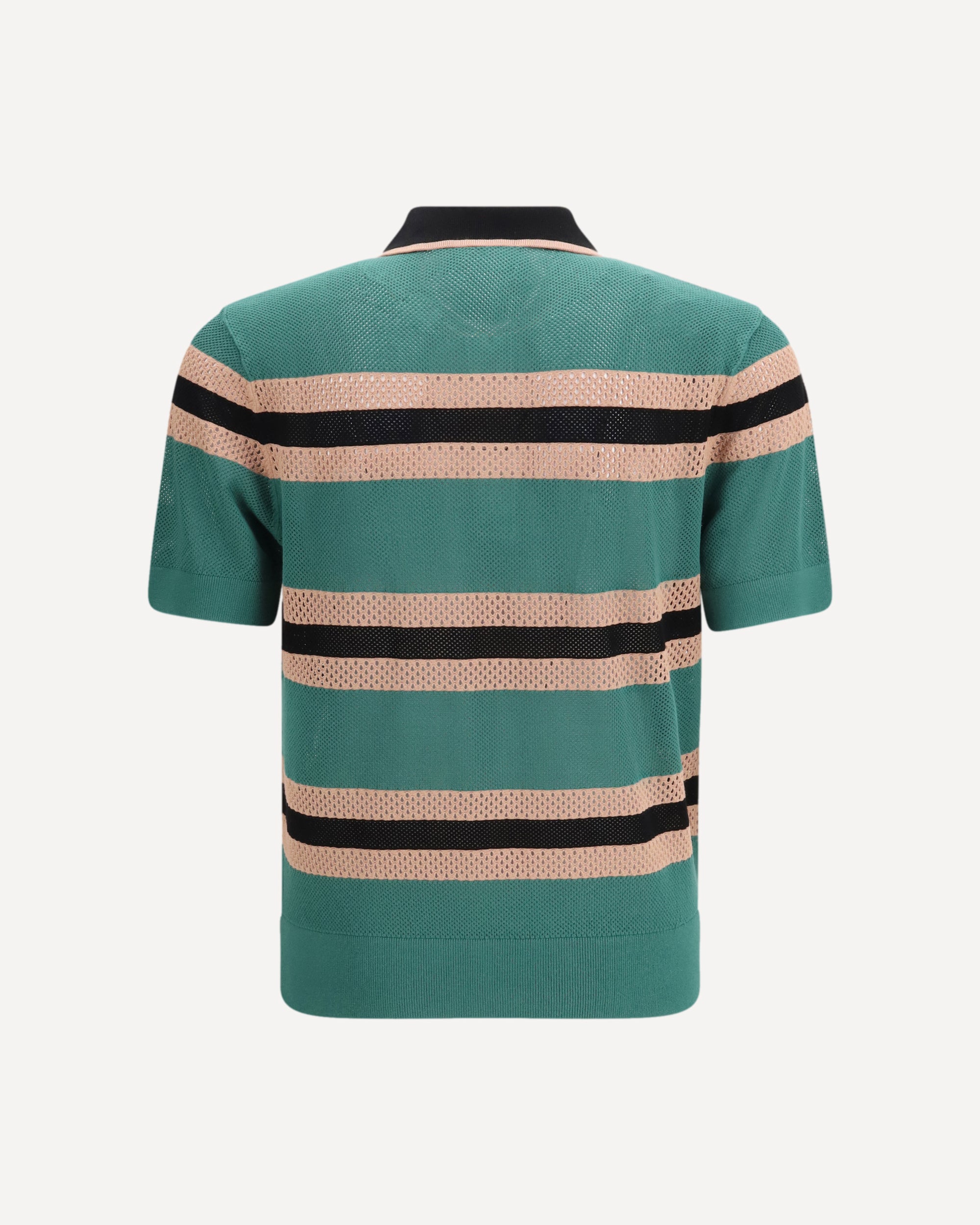 Dries Van Noten Striped Polo Shirt, view 2