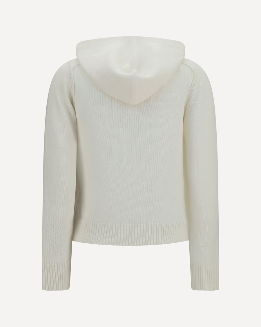 Burberry Wool Hooded Cardigan, view 4