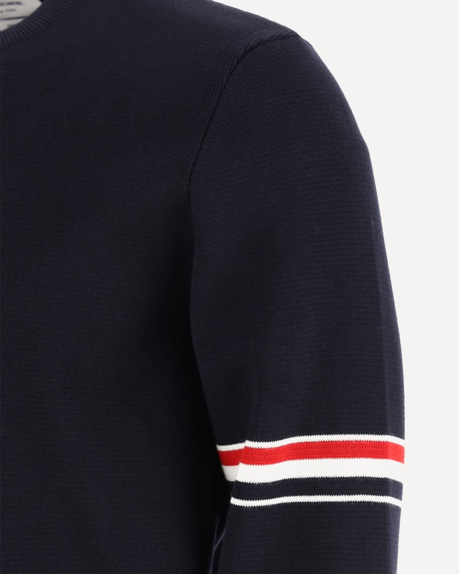 Thom Browne Cotton crewneck Sweater, view 5