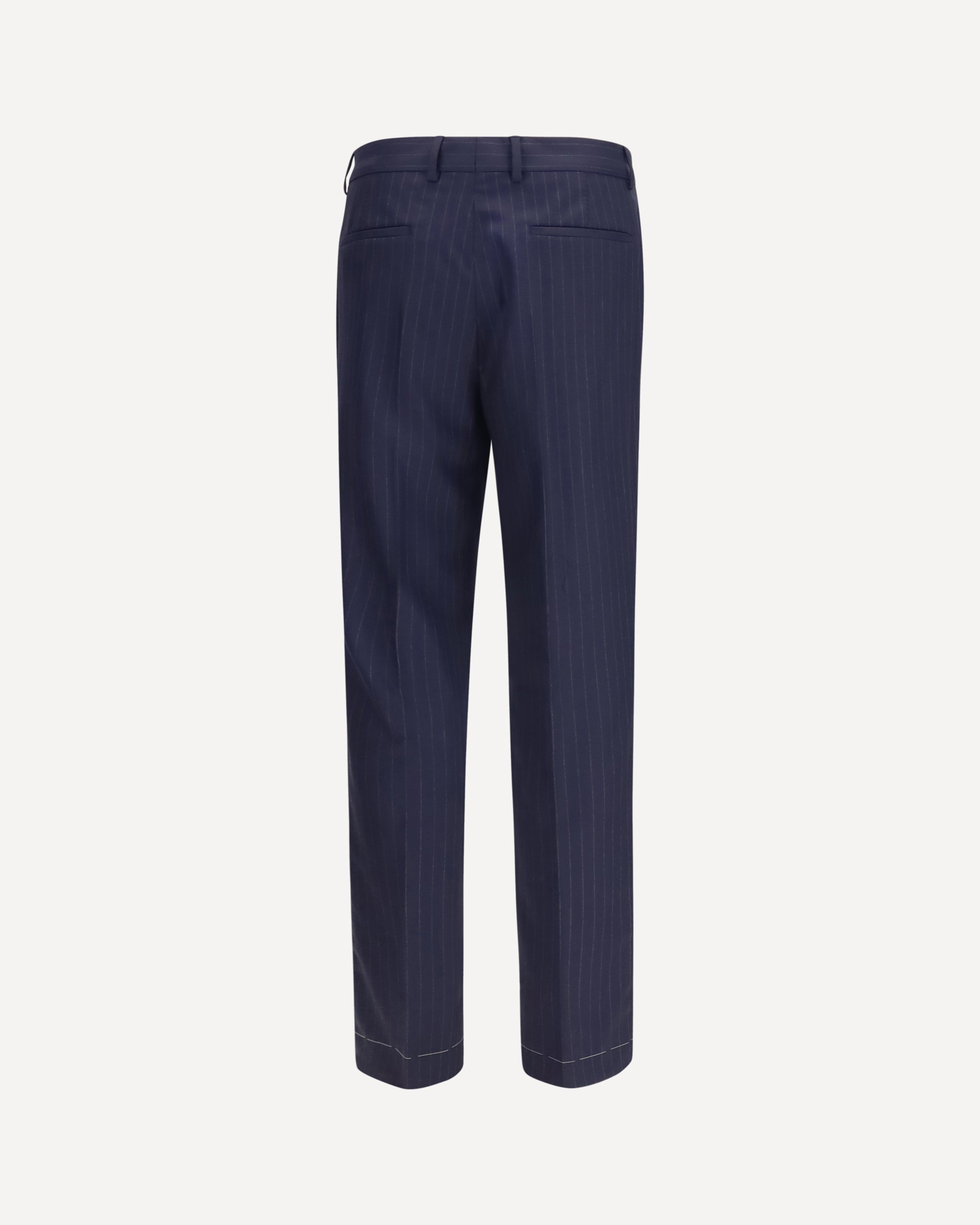 Brunello Cucinelli Virgin wool batavia pinstriped Pants, view 2