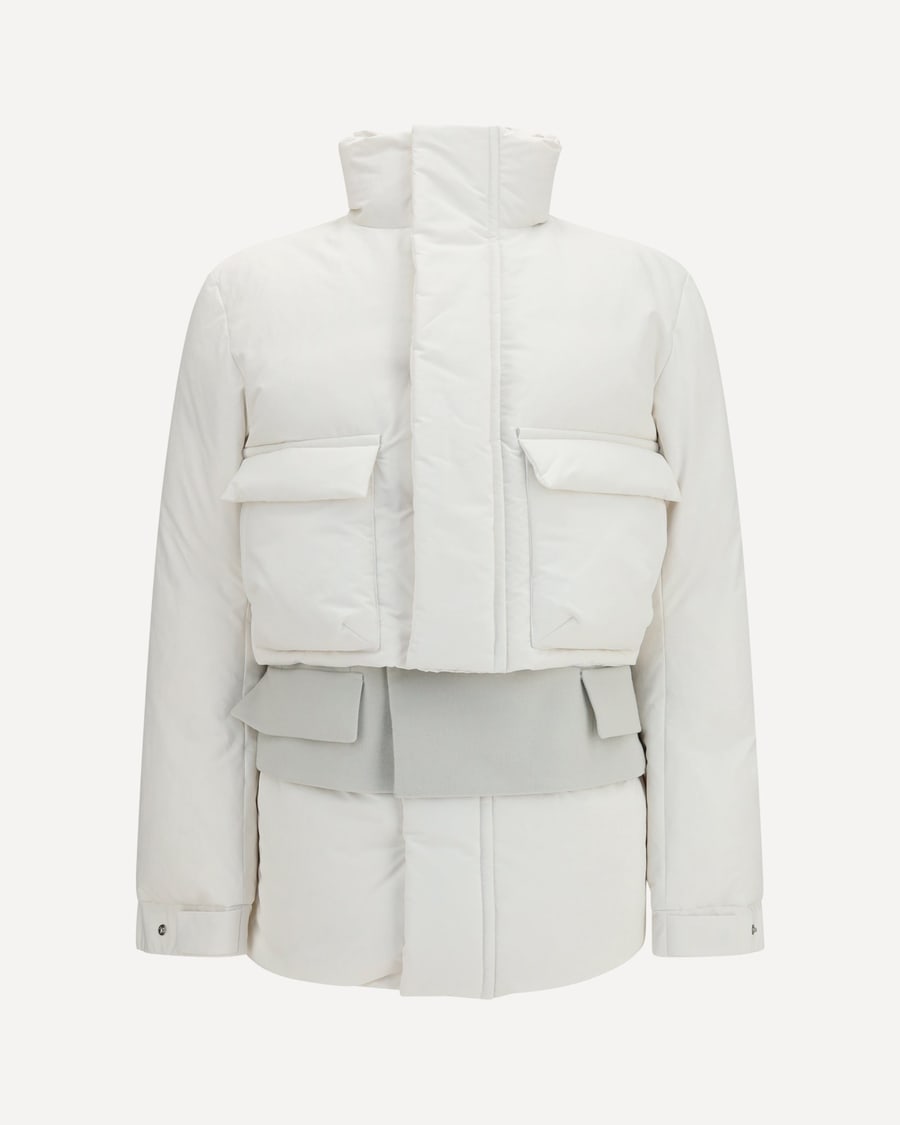 SACAI Double padded Jacket with zip closure, view 3