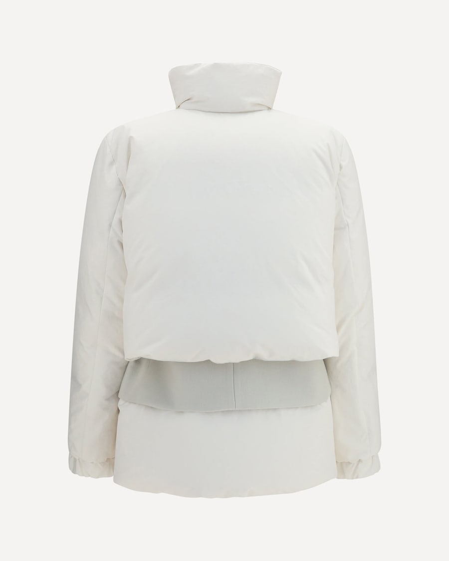 SACAI Double padded Jacket with zip closure, view 2
