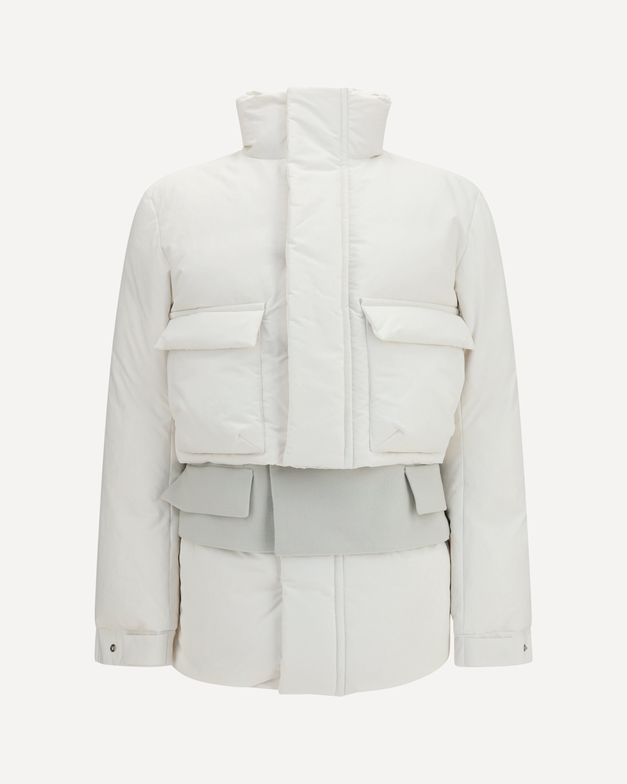 SACAI Double padded Jacket with zip closure