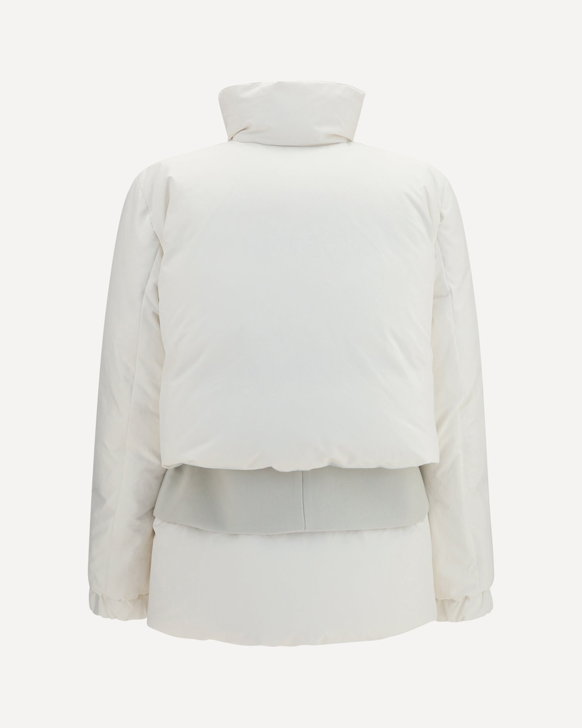 SACAI Double padded Jacket with zip closure, view 2