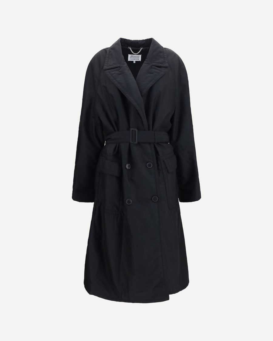 MARGIELA Double-breasted belted Coat