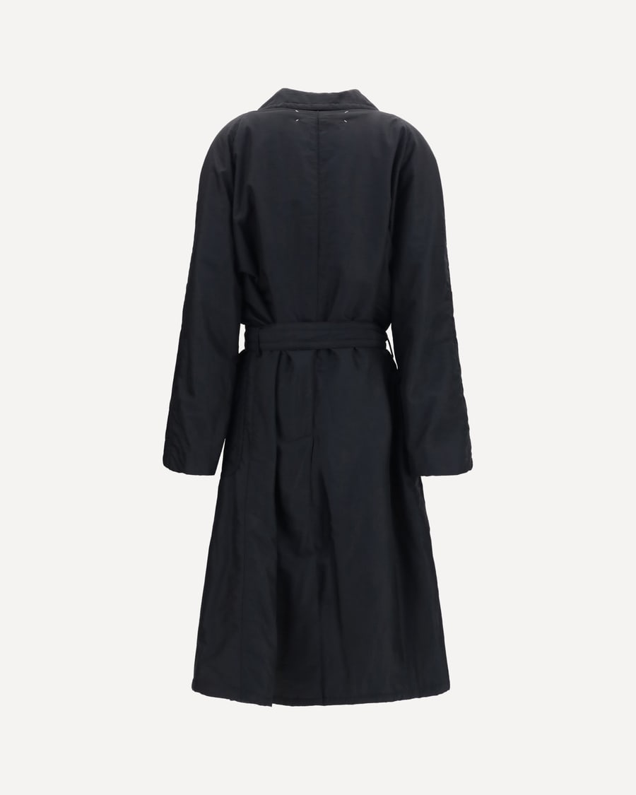 MARGIELA Double-breasted belted Coat, view 4