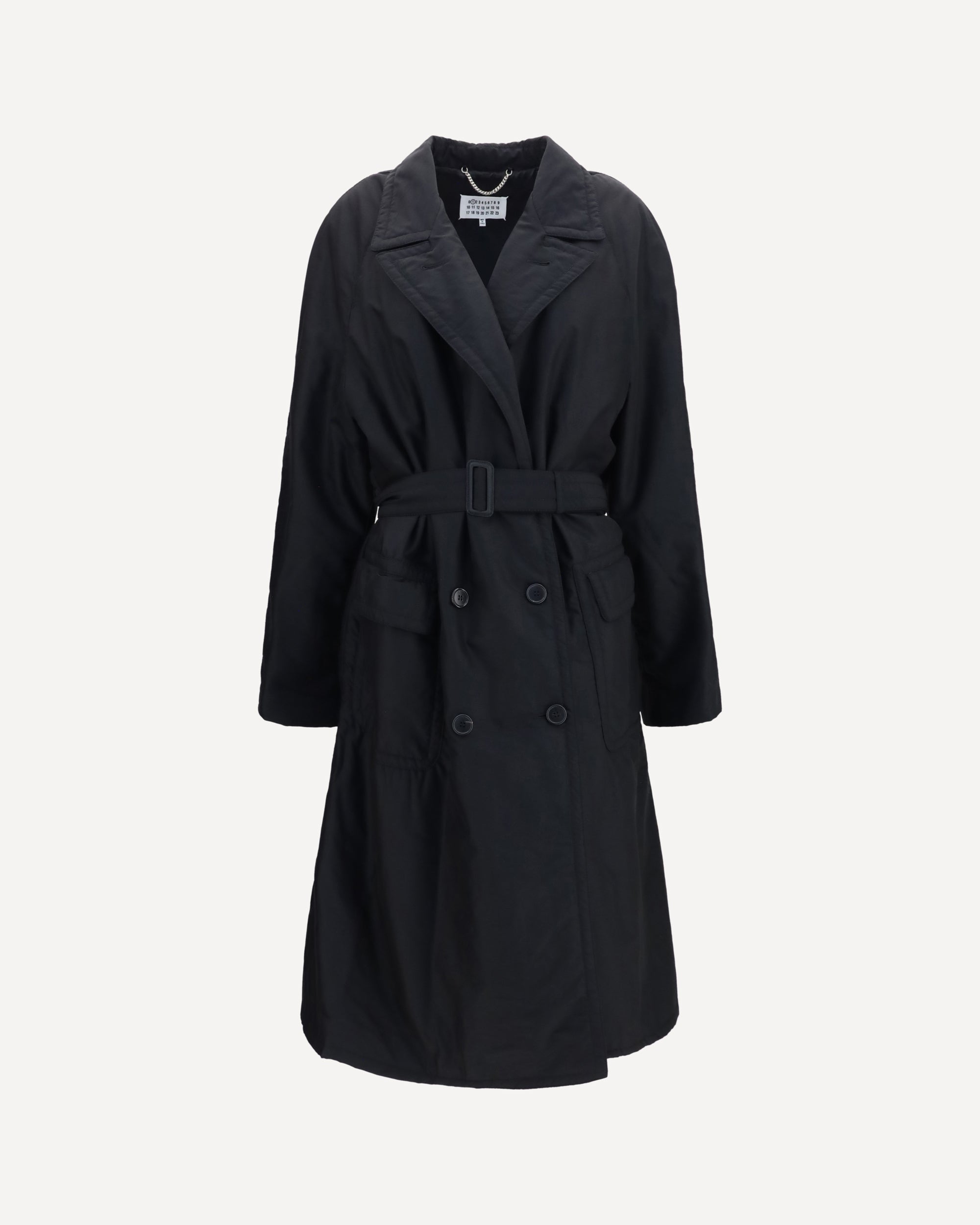 MARGIELA Double-breasted belted Coat
